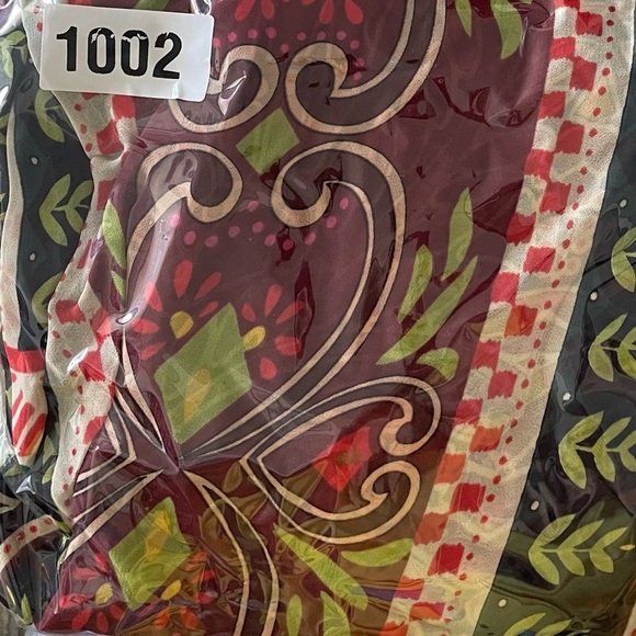 HARPER Dress Size Small Multicolor VNeck maxi dress very feminine back zipper - Picture 8 of 8